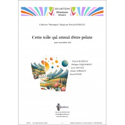 Cette toile qui attend d'être peinte