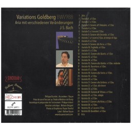 BOURLOIS / BACH  Variations Goldberg