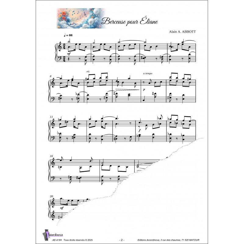 Berceuse pour Eliane Berceuse pour Eliane