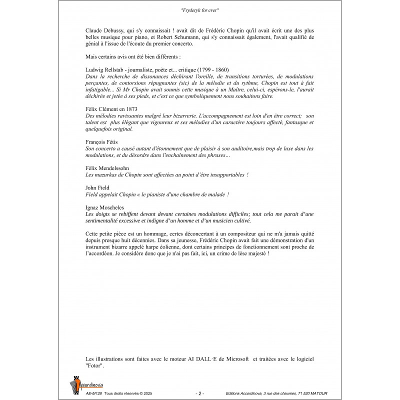 Fryderyk for ever Fryderyk for ever