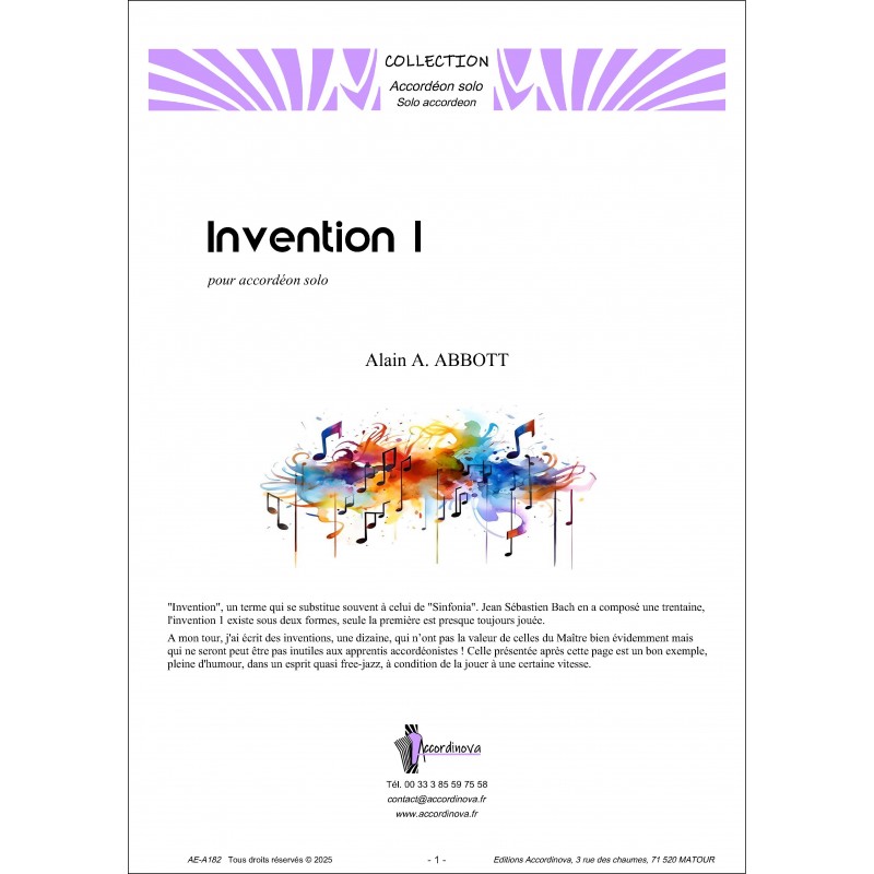 Invention 1