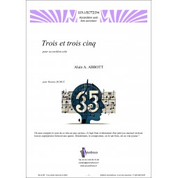 Trois et trois cinq