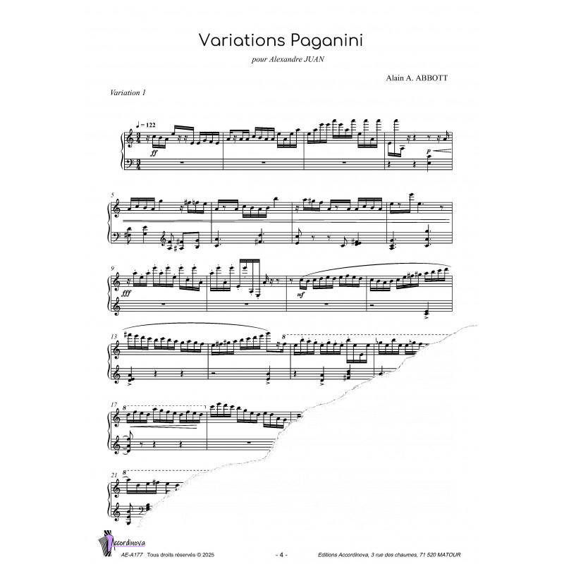 Variations Paganini