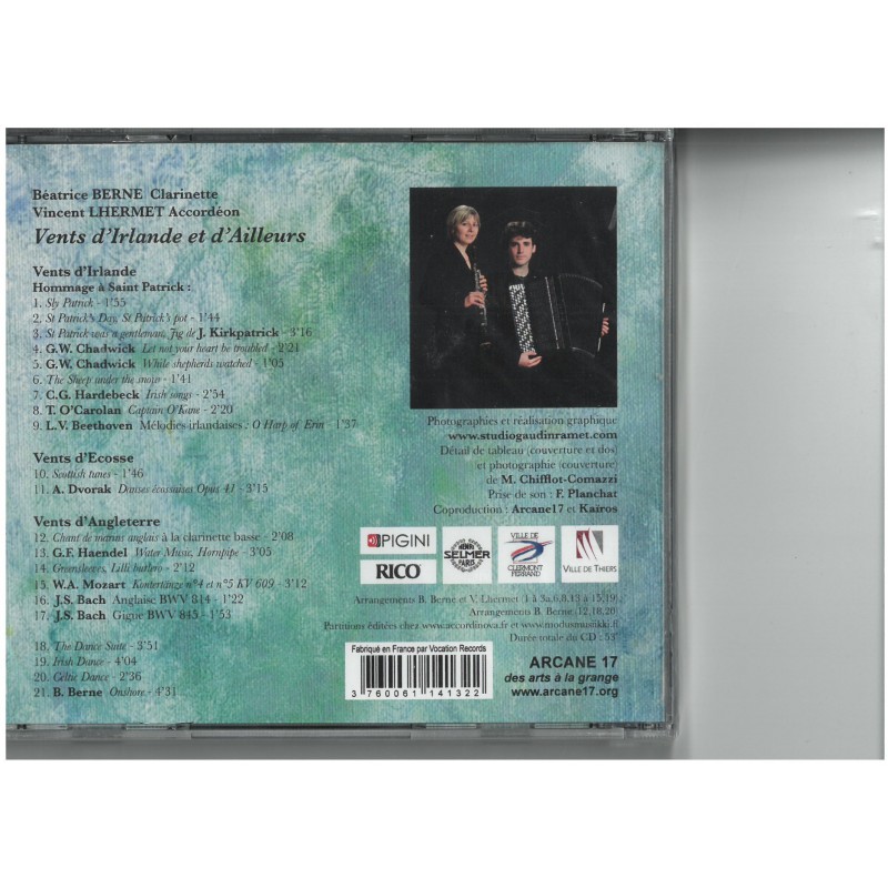 VENTS D' IRLANDE ET D' AILLEURS