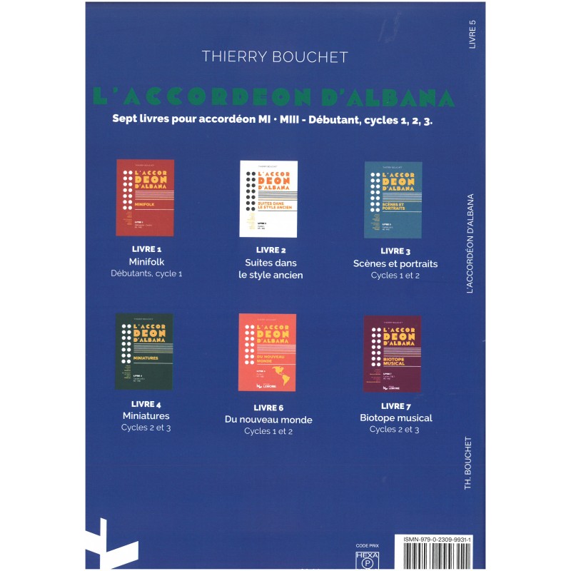 L'ACCORDEON D'ALBANA - Livre 5