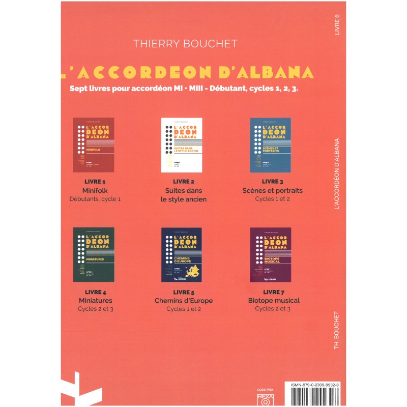 L'ACCORDEON D'ALBANA - Livre 6