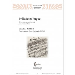 Prélude et fugue