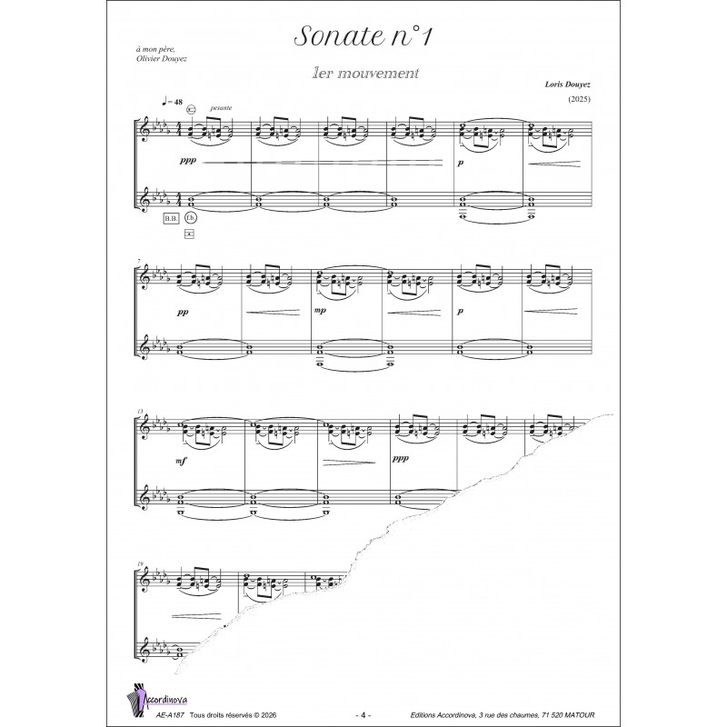 Sonate 1