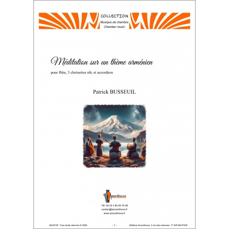 Méditation sur un thème arménien