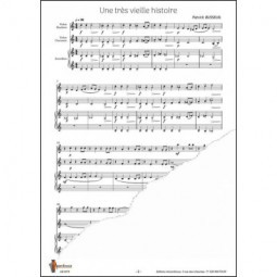 Une très vieille histoire - musique de chambre