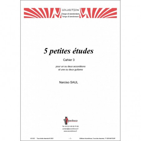 Petites études cahier 3