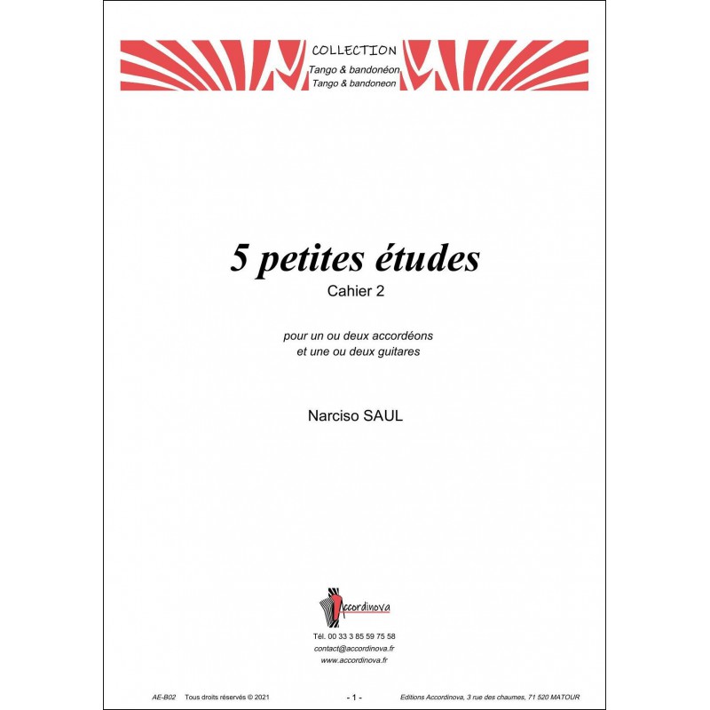 Petites études cahier 2