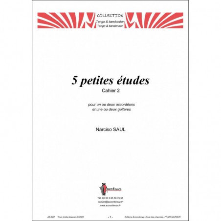 Petites études cahier 2