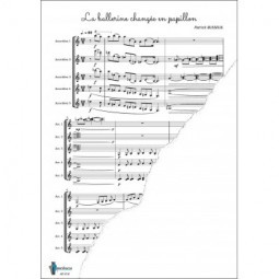 La ballerine changée en papillon