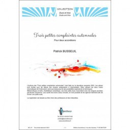 Trois petites complaintes automnales