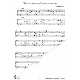 Trois petites complaintes automnales