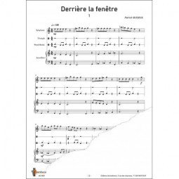 Derrière la fenêtre