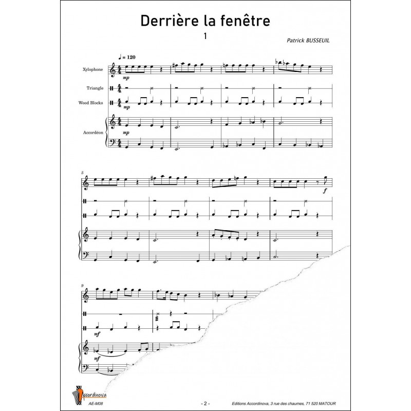 Derrière la fenêtre