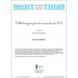 Petits duos pour jouer les mains dans le DO - Livre 1