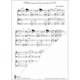 Petits duos pour jouer les mains dans le DO - Livre 1