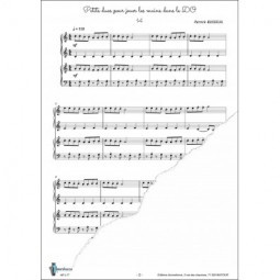 Petits duos pour jouer les mains dans le DO - Livre 2