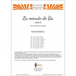 La minute Ba - Livre 3
