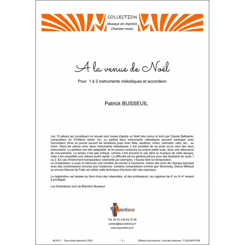 A la venue de Noël