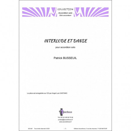 Interlude et danse