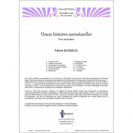 12 histoires surnaturelles