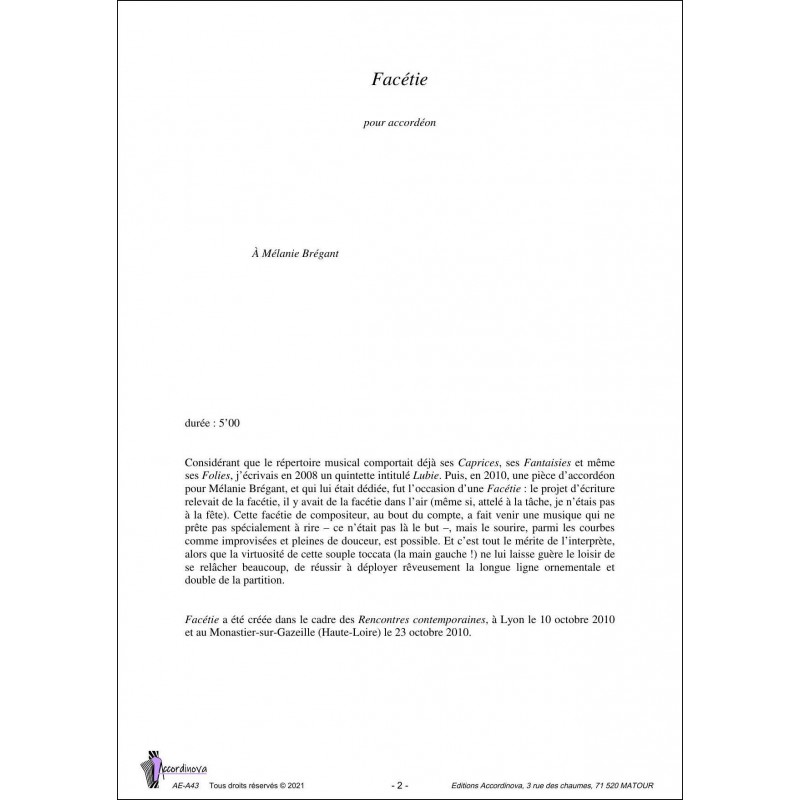 Facétie
