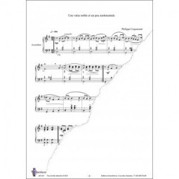 Une valse noble et un peu sentimentale