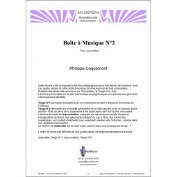 Boite à Musique Numéro 2