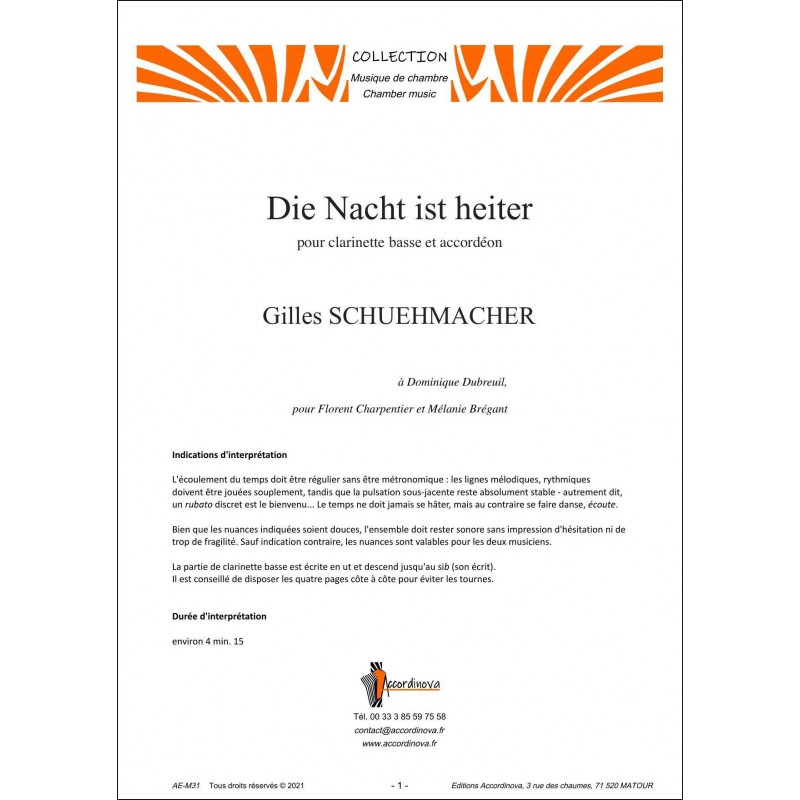 Die nacht ist heiter