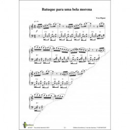 Batuque para uma bela morena