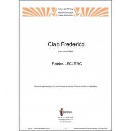 Ciao Frederico