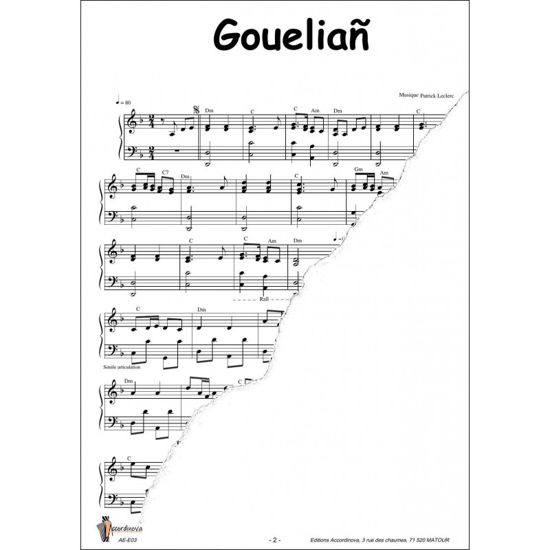 Gouelian - La valse du chasse marée - The horse island