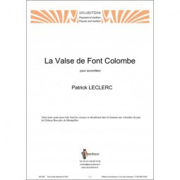 La valse de fonte Colombe