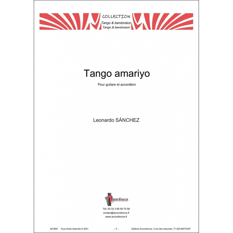 Tango amariyo
