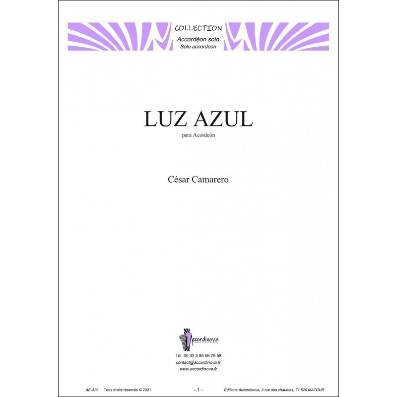 Luz azul