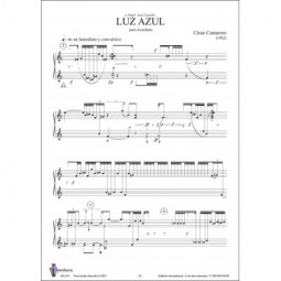 Luz azul