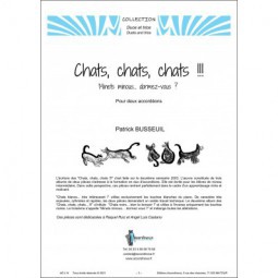 Chats chats, chats - Minets minous - Dormez vous