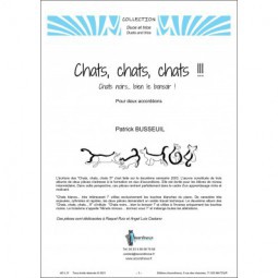 Chats, chats, chats - chats noirs, bien le bonsoir