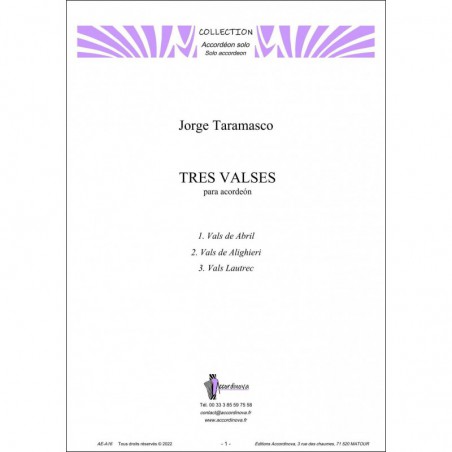 Tres valses