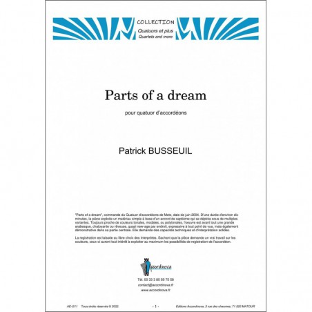 Parts of a dream