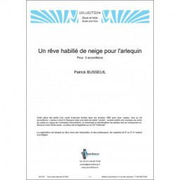 Un rêve habillé de neige pour l'arlequin