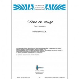 Scène en rouge