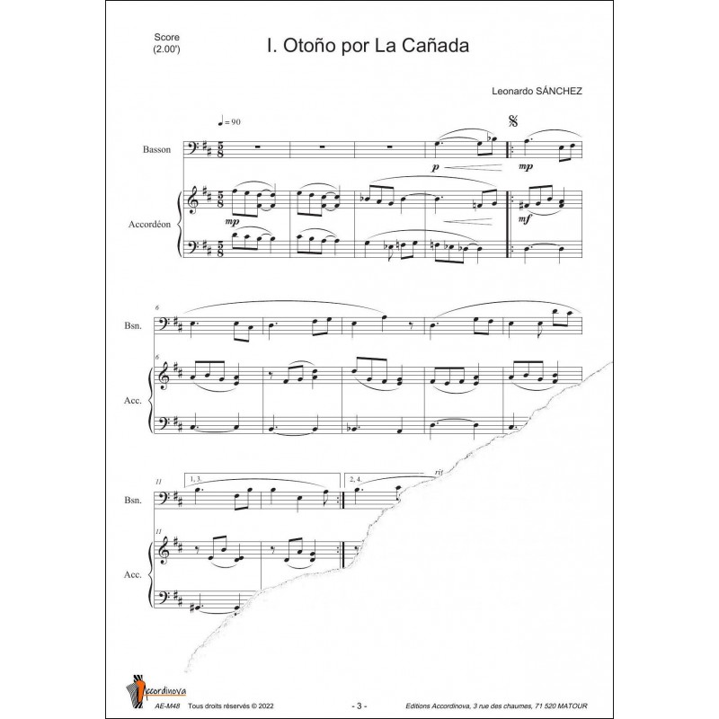 4 diptyques d'un autre monde - diptyque 4 basson accordéon
