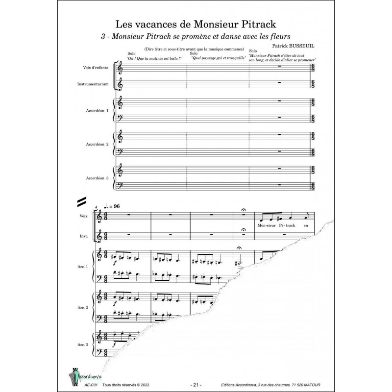 Les vacances de Monsieur Pitrack