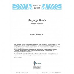 Paysage fluide