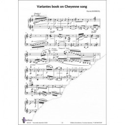 Variantes book on Cheyenne song